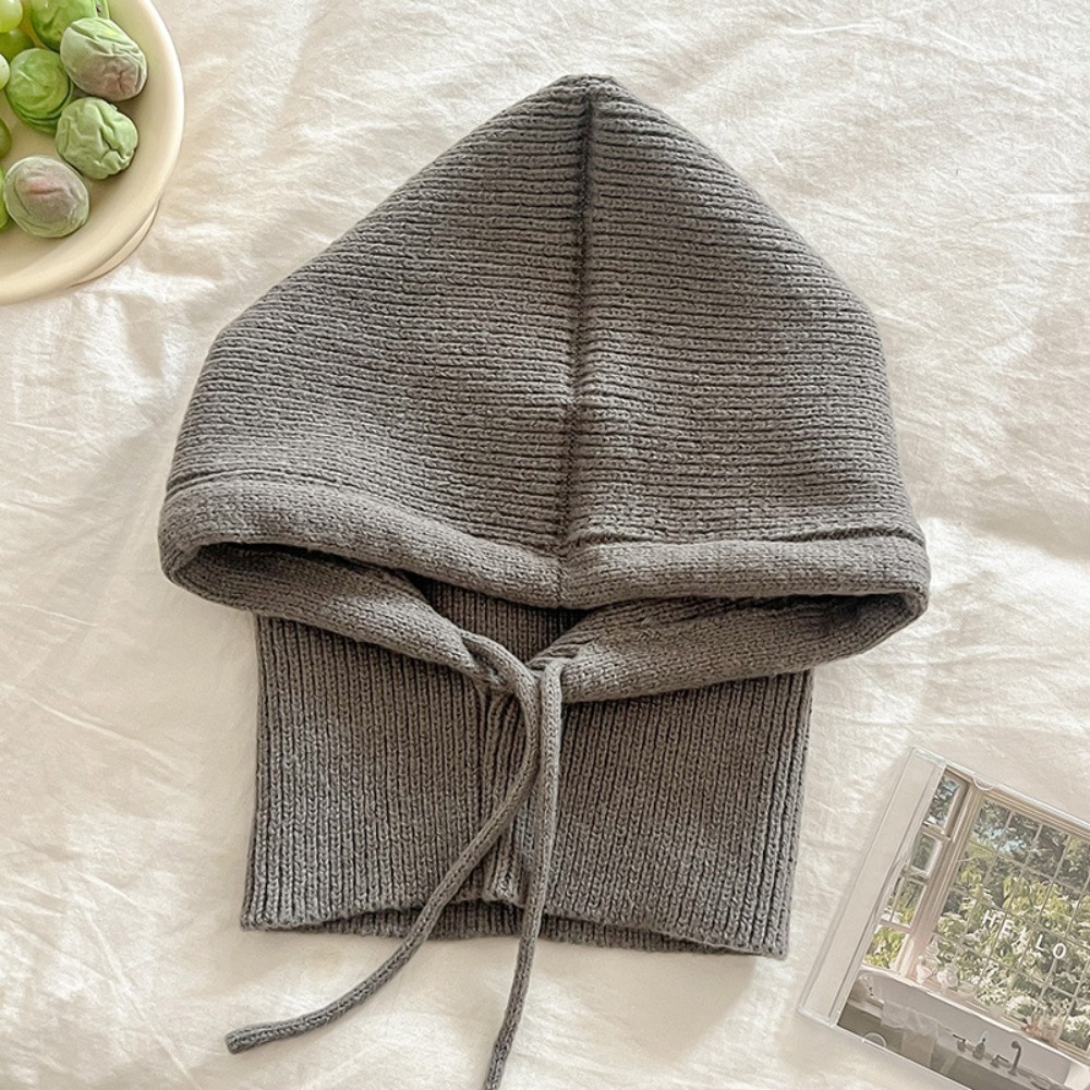 Women'S Fashion Website - Kurze Strick-Balaclava für Damen, modischer Fake-Kragen-Schal,