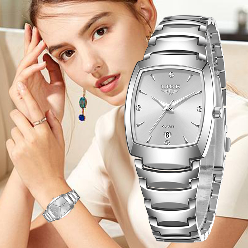 Fashion Women Watch - LIGE 2026 Neue Damen-Armbanduhr Business Luxus