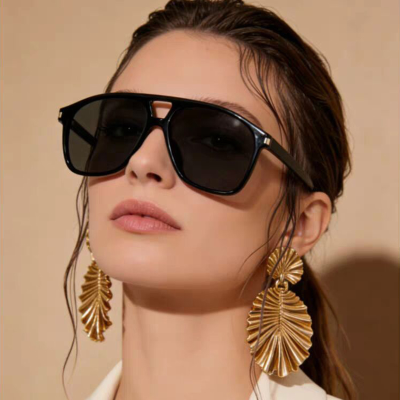 Women'S Fashion Week Paris - Luxuriöse Piloten-Sonnenbrille mit großem Rahmen für