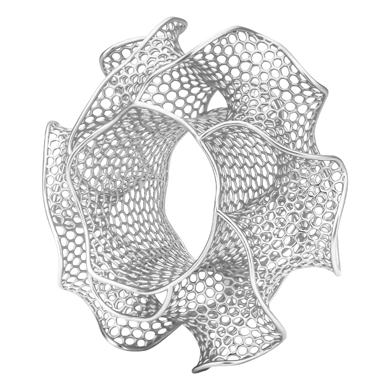Women'S Fashion Website - IVOG Petals Design Goldfarbenes Armband für