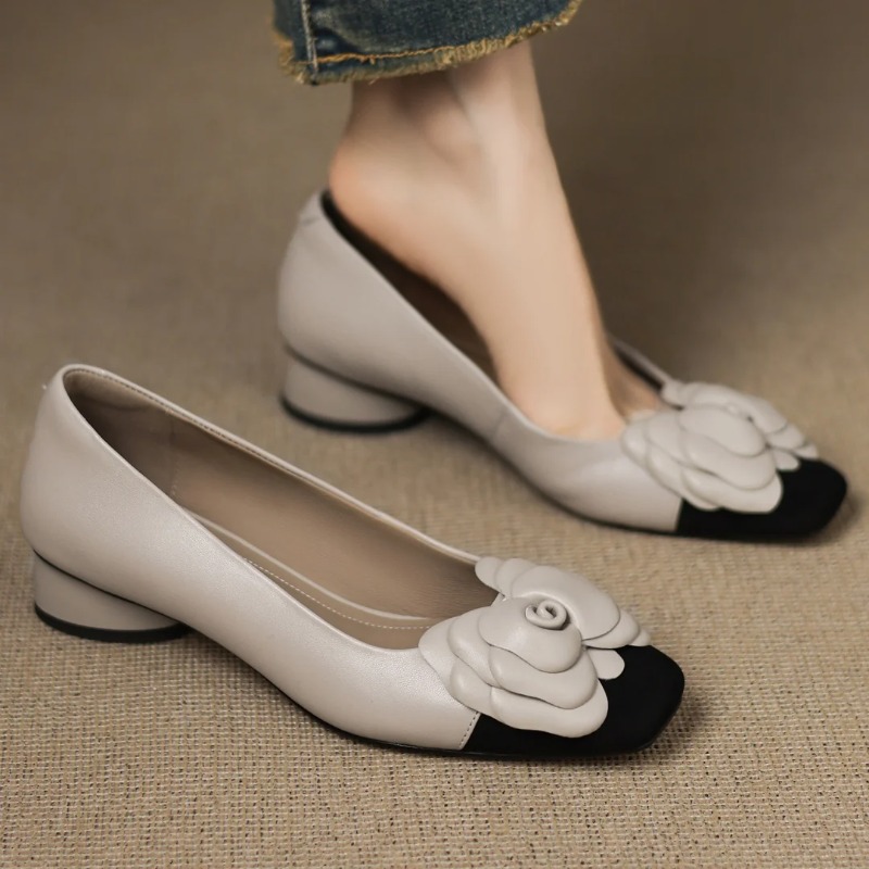 Women'S Fashion Line - Plus Größe 34-41 Damen Schaffell Mix
