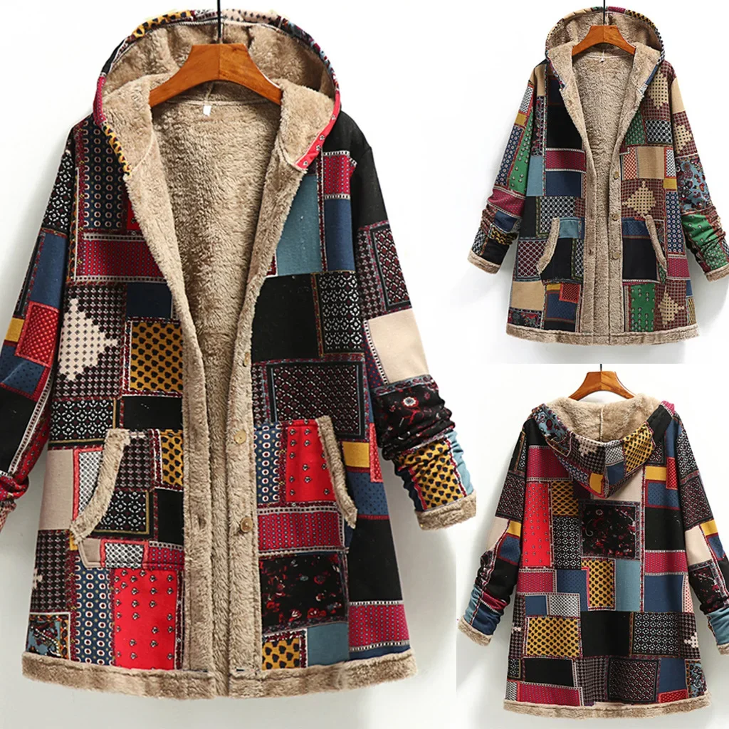 Women'S Fashion Jackets Amazon - 2025, Winter Amazon Wish Damenmode, Baumwoll-Leinen-Druck,