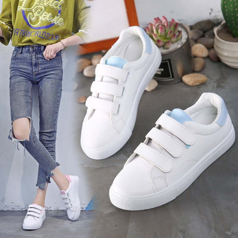 Sneakers Fashion Women - Neue Herbst-Damenschuhe in Weiß, Modische Sneaker