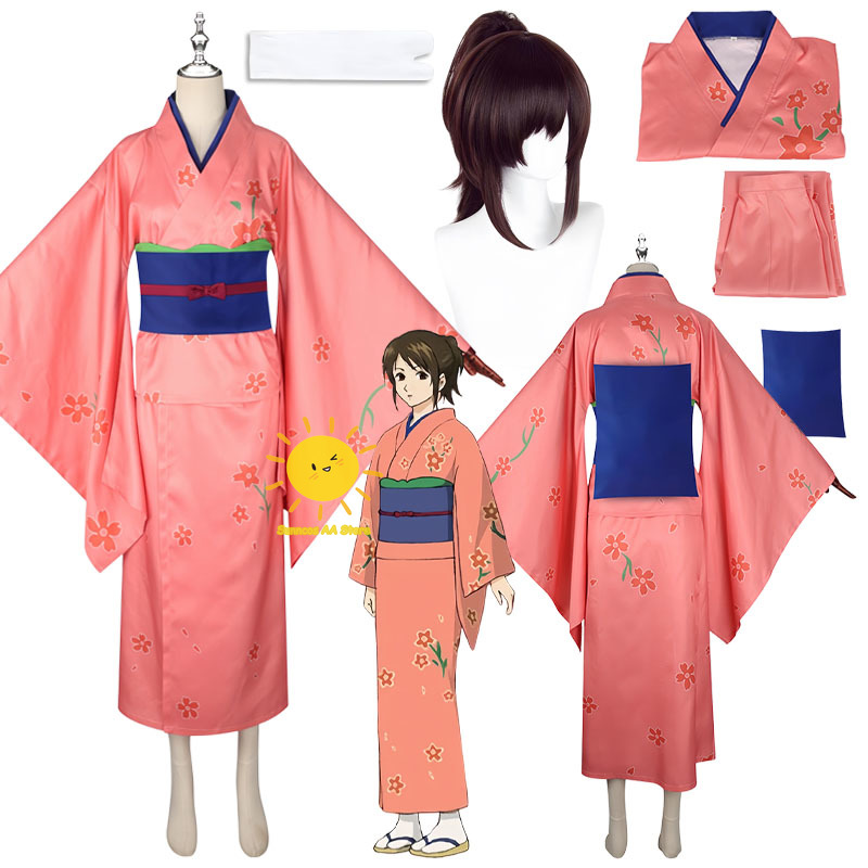 Corset Top Boned - Anime GINTAMA Cosplay Kostüme Shimura Tae