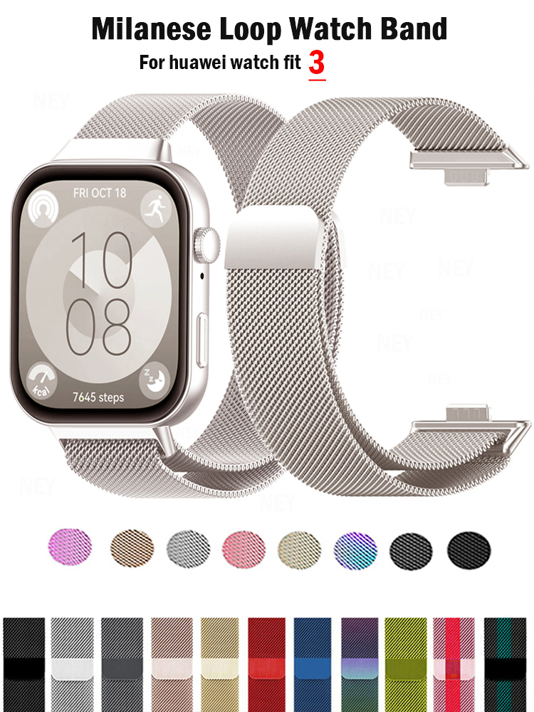 Women'S Fashion Website - Milanaise-Loop-Band für Huawei Watch FIT 3,