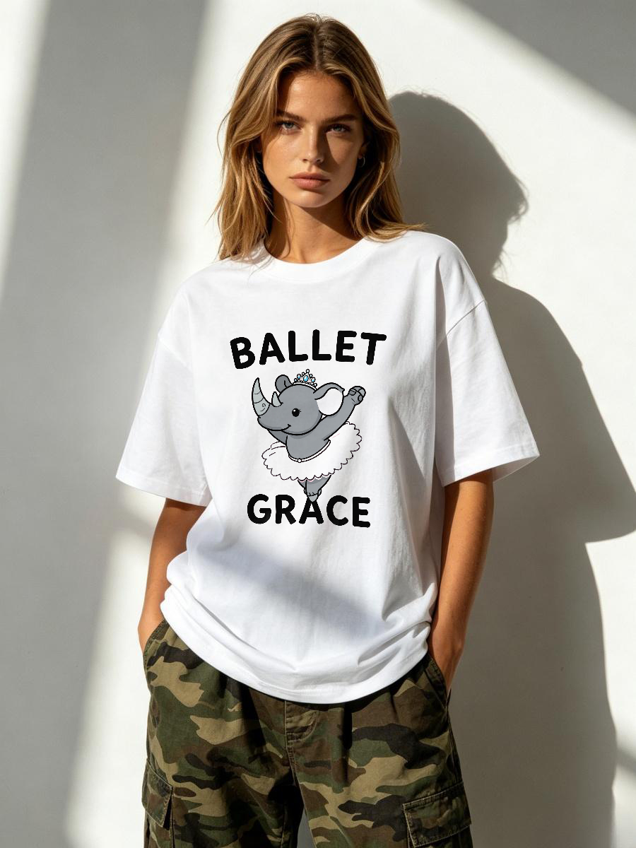 Women'S Fashion Vogue - T-Shirts für Damen, Streetwear, Urbaner Casual-Stil,
