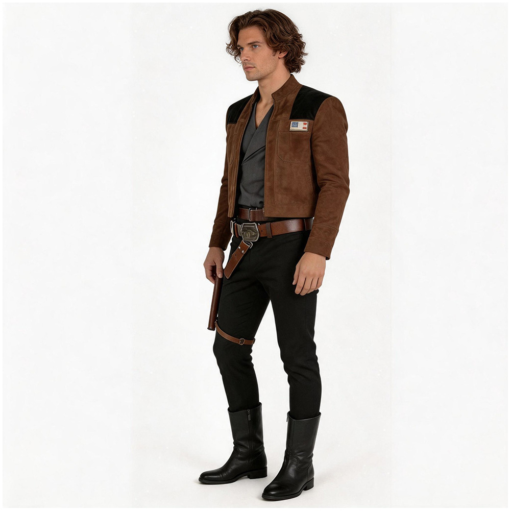 Han Solo Cosplay-Kostüm für Er – Belted Shirt Dress Bewertung und Preis