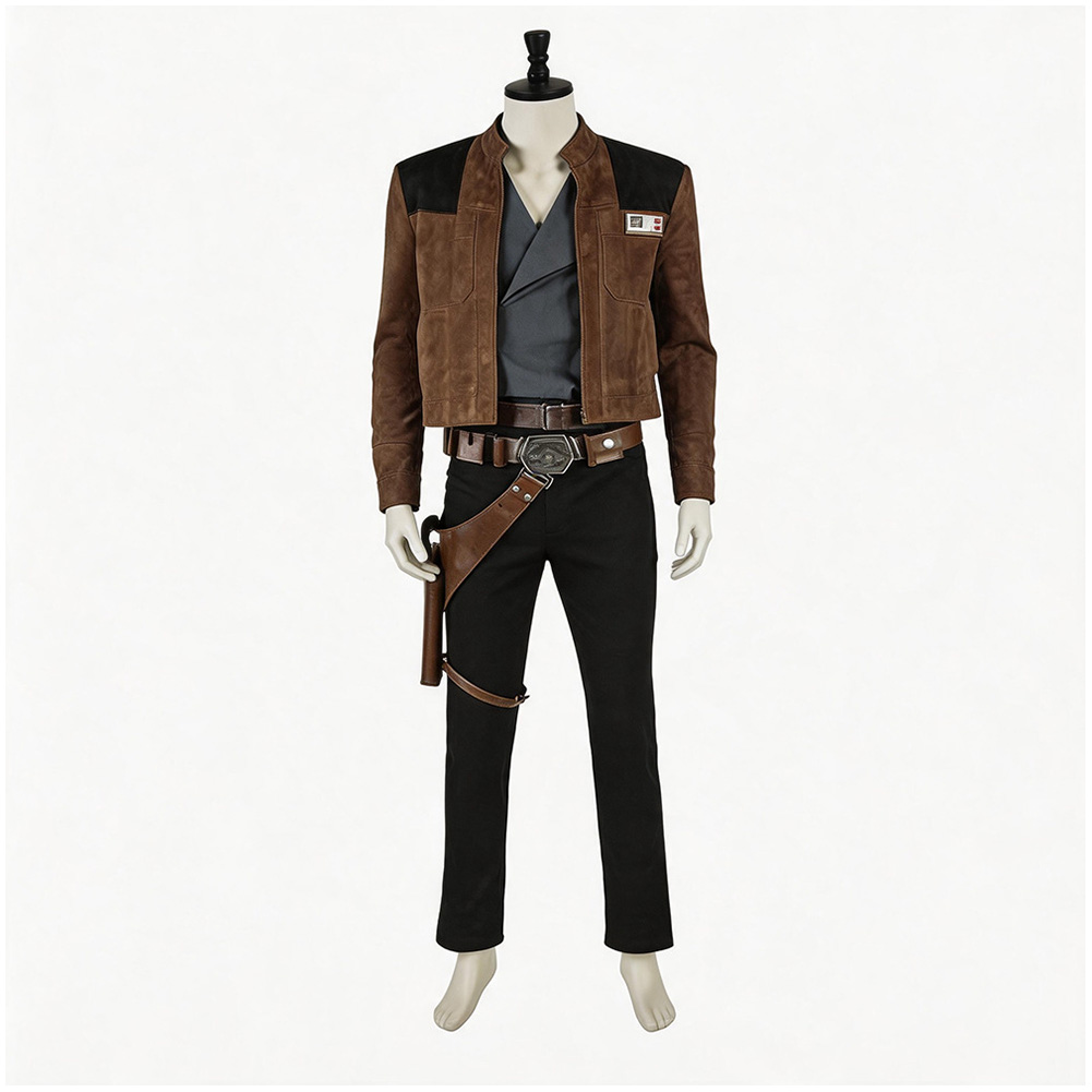 Han Solo Cosplay-Kostüm für Er – Belted Shirt Dress Bewertung und Preis