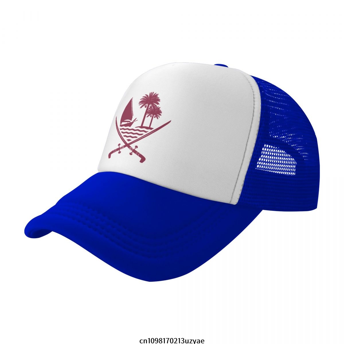 Emblem Of Qatar Mesh-Baseballk – Women Fashion Qatar Bewertung und Preis