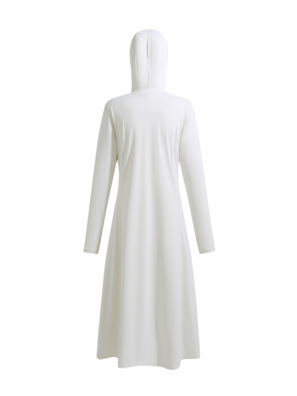 Lange, leichte, lockere UV-Sch – Women'S Fashion Long Coat Bewertung und Preis