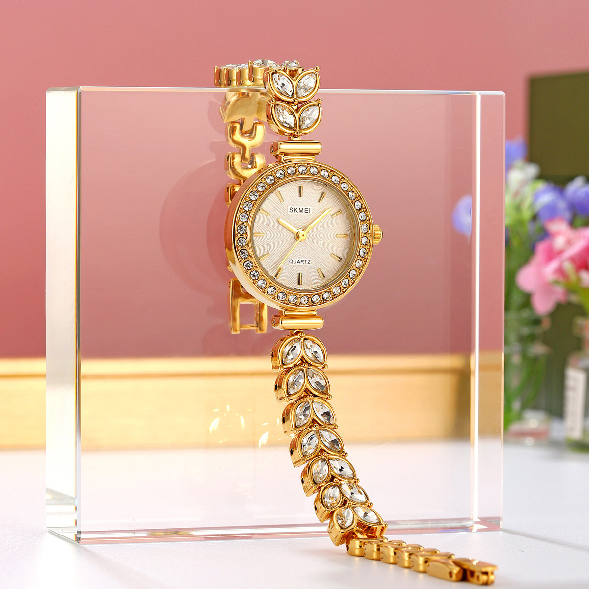 2547 Damen Diamant Quarzuhren  – Fashion Women Watch Bewertung und Preis