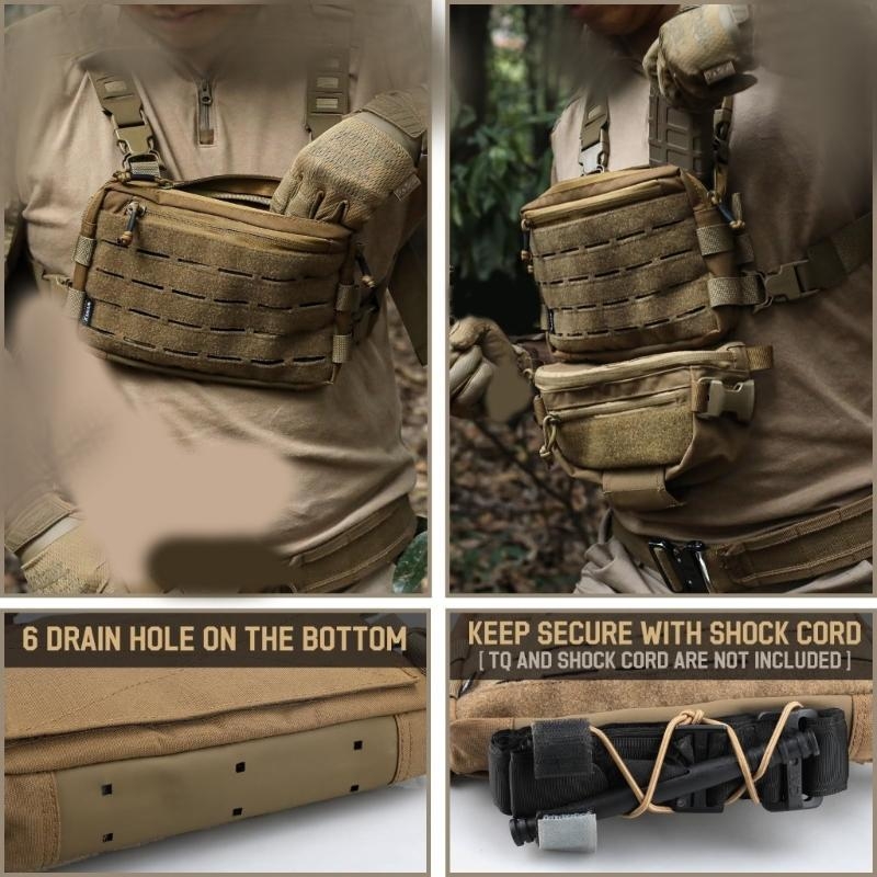 X7XC Tacticals Chest Rig Pack  – Women'S Fashion Utility Vest Bewertung und Preis