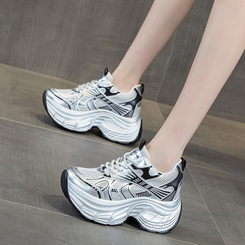 8cm Versteckte Höhenerhöhende  – Sneakers Fashion Women Bewertung und Preis