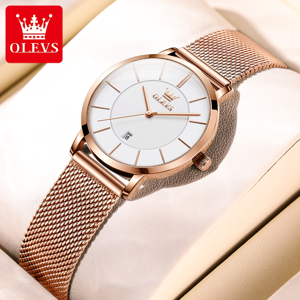 OLEVS Damenuhr 5869, elegante  – Fashion Women Watch Bewertung und Preis