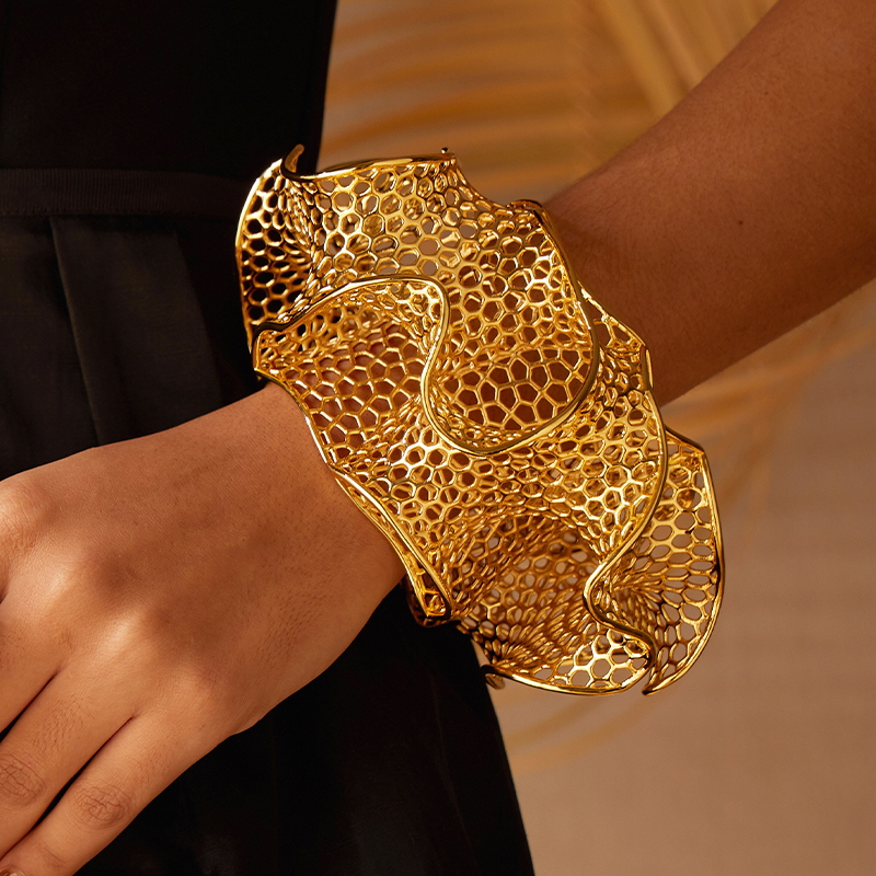 IVOG Petals Design Goldfarbene – Women'S Fashion Website Bewertung und Preis