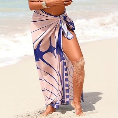Pareo-Kleid Bedrucktes Strandk – Printed Wrap Skirt Bewertung und Preis