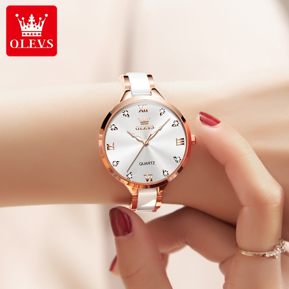 OLEVS 5872 Frauen Uhren Quarz  – Fashion Women Watch Bewertung und Preis