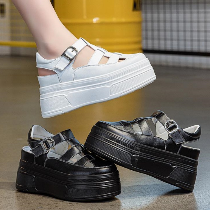 8,5 cm hohe, hohle Plateau-Sne – Sneakers Fashion Women Bewertung und Preis
