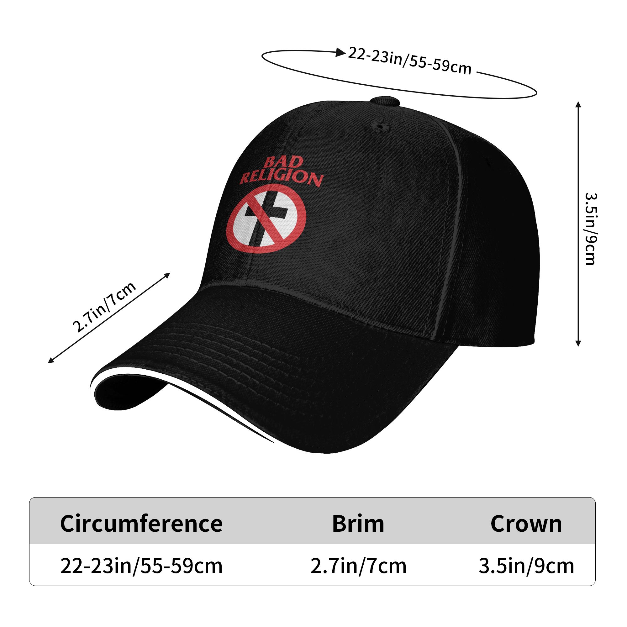 Bad Religion Crossbuster Logo  – Women Fashion Logo Design Bewertung und Preis
