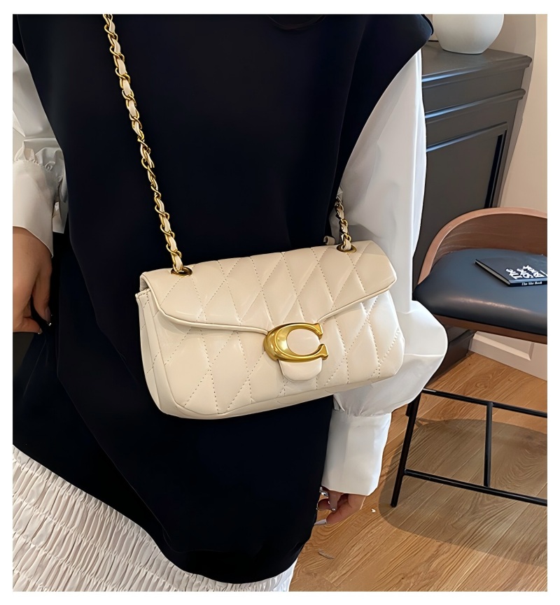Damen Gesteppte Leder-Schulter – Women Fashion Logo Design Bewertung und Preis