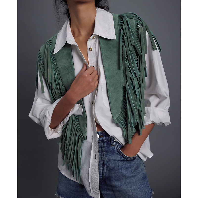 Damen Y2K Vintage Wildleder-We – Women'S Fashion In The 70S Bewertung und Preis