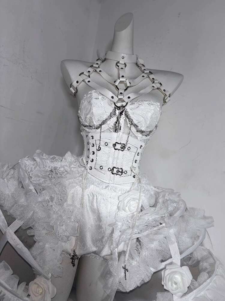 Lolita-Kostüm: Handgefertigtes – Corset Top Boned Bewertung und Preis