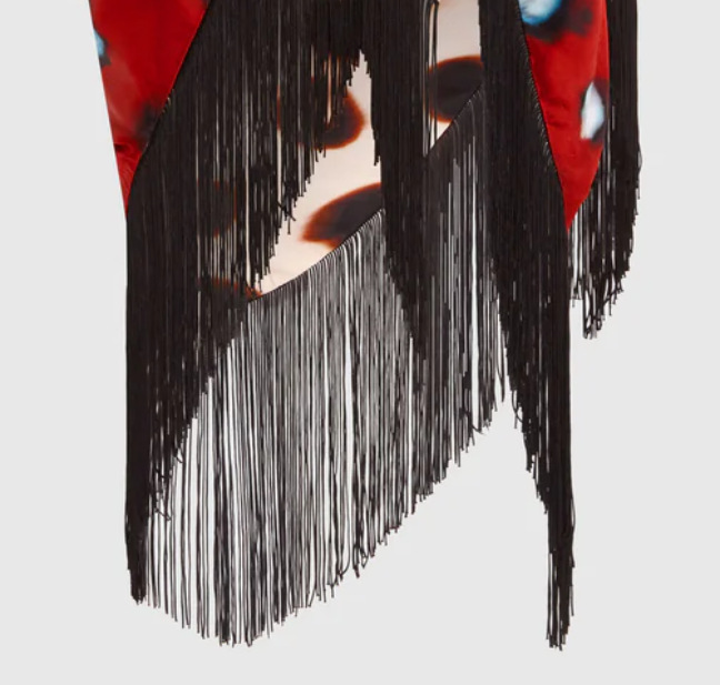 STYLISH LADY Roter Punktdruck  – Printed Wrap Skirt Bewertung und Preis