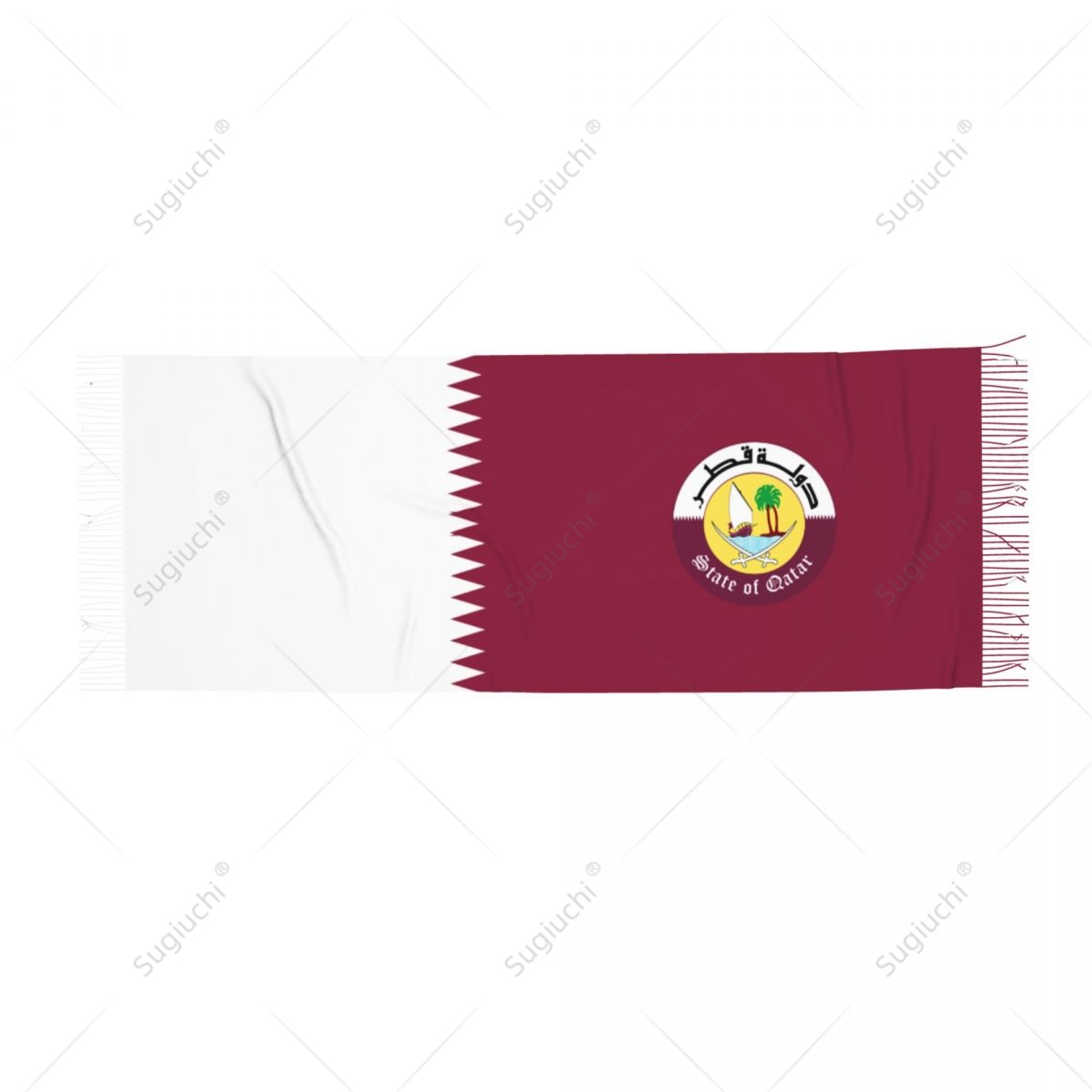 Katar-Emblem-Flagge, Schal, Pa – Women Fashion Qatar Bewertung und Preis