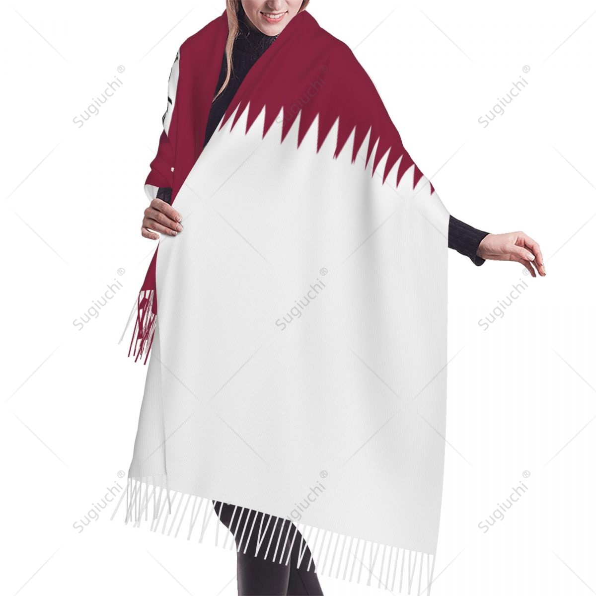Katar-Emblem-Flagge, Schal, Pa – Women Fashion Qatar Bewertung und Preis