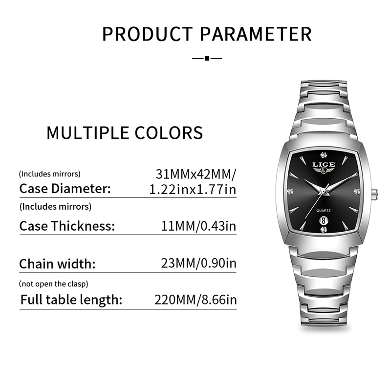 LIGE Uhr frauen Business Luxus – Fashion Women Watch Bewertung und Preis