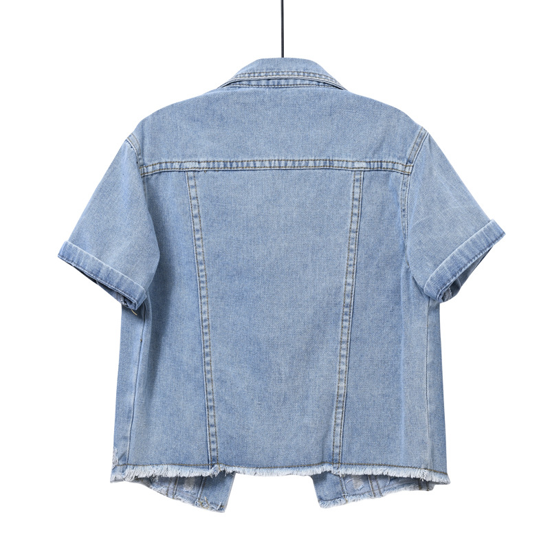 Hellfarbige Kurze Denim-Kurzar – Women'S Fashion Jackets Amazon Bewertung und Preis