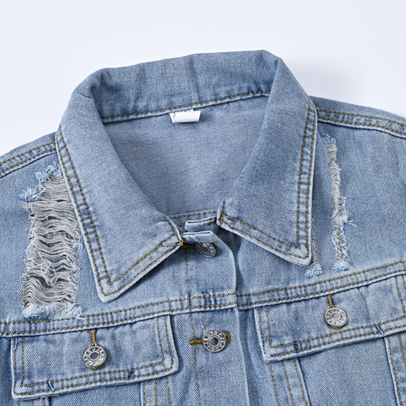 Hellfarbige Kurze Denim-Kurzar – Women'S Fashion Jackets Amazon Bewertung und Preis