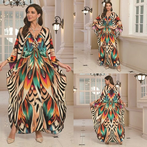 Neu 2025 Damen Baumwoll-Strand – Printed Wrap Skirt Bewertung und Preis