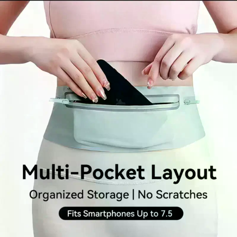Nahtlose Sport-Hüfttasche mit  – Women'S Fashion Utility Belt Bewertung und Preis