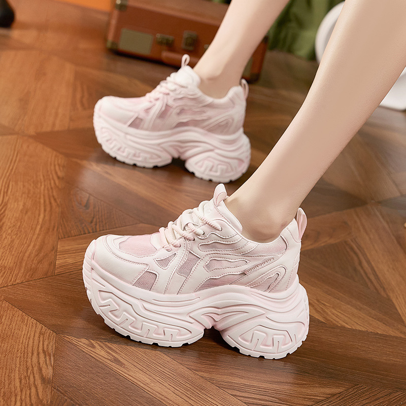 Damen Mode Chunky Plateau-Snea – Sneakers Fashion Women Bewertung und Preis