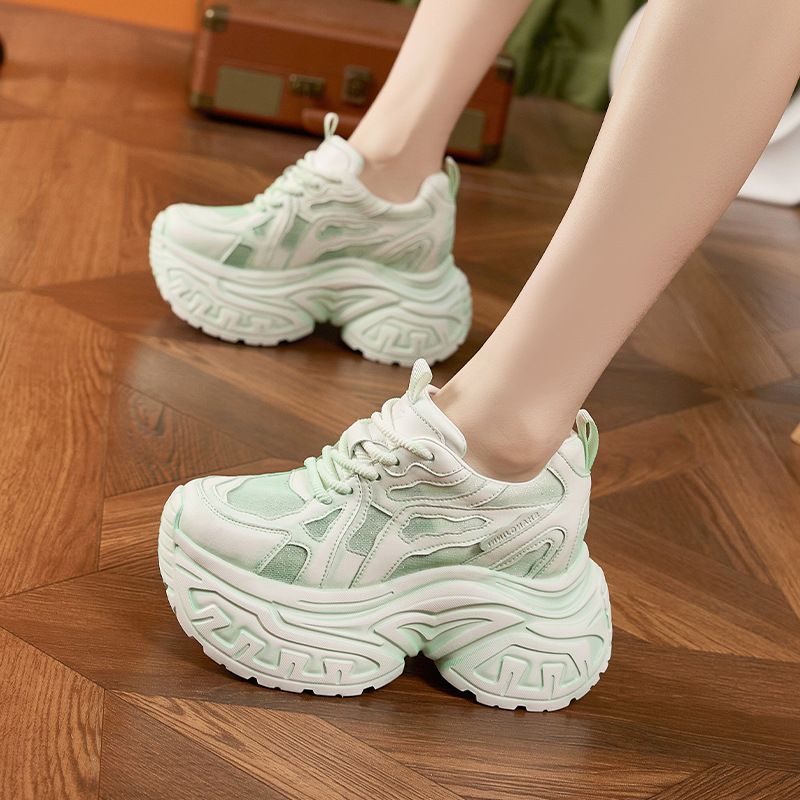 Damen Mode Chunky Plateau-Snea – Sneakers Fashion Women Bewertung und Preis