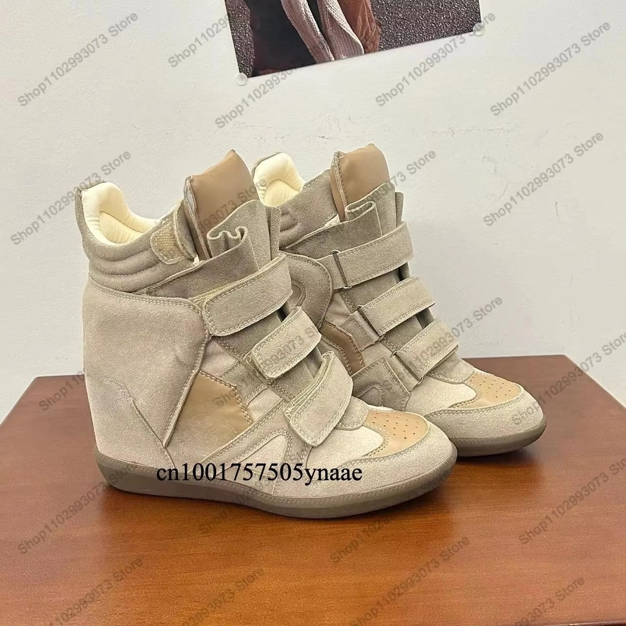 Damen-Sneaker mit verstecktem  – Sneakers Fashion Women Bewertung und Preis