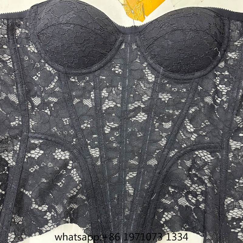 Damen Spitzenkorsett Bustier O – Corset Top Boned Bewertung und Preis