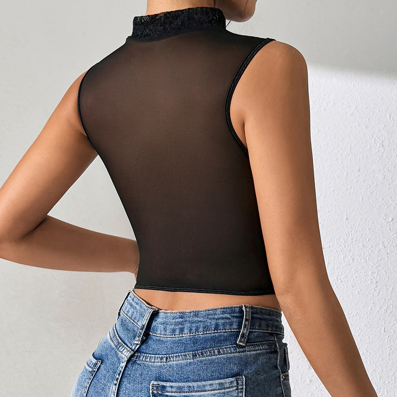 Frauen Sheer Mesh Ohne Knochen – Corset Top Boned Bewertung und Preis