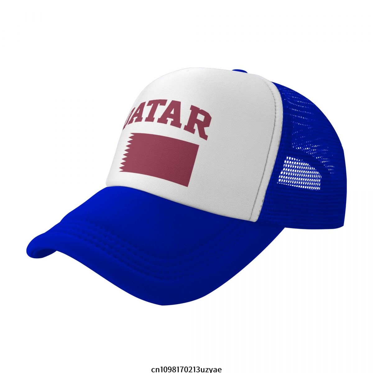 Qatar-Flagge Mesh-Baseballkapp – Women Fashion Qatar Bewertung und Preis